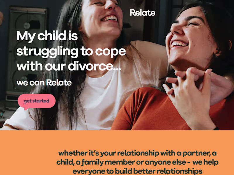 Cover image for Relate UK Charity Social Media Management