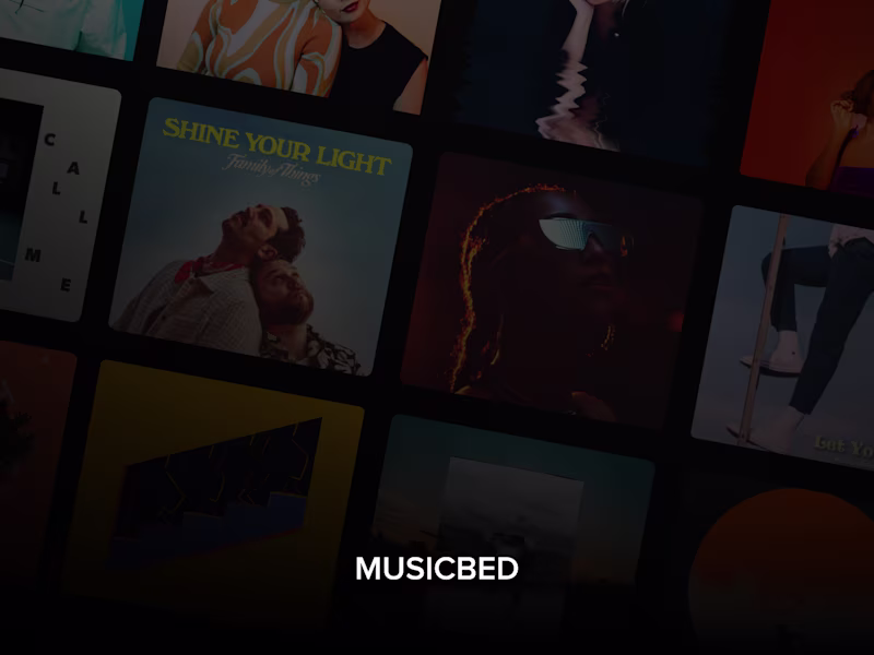 Cover image for Website Design for Musicbed
