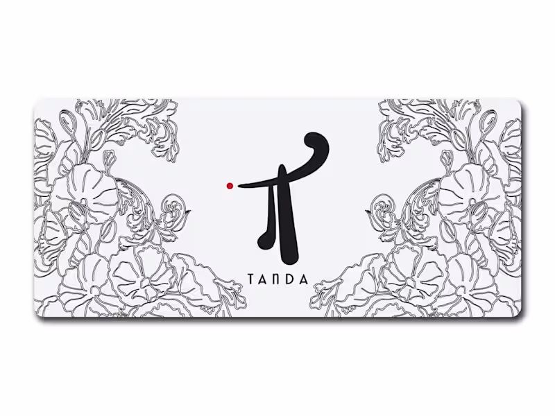 Cover image for TANDA is an abstract visual mark inspired by gestures, signs...