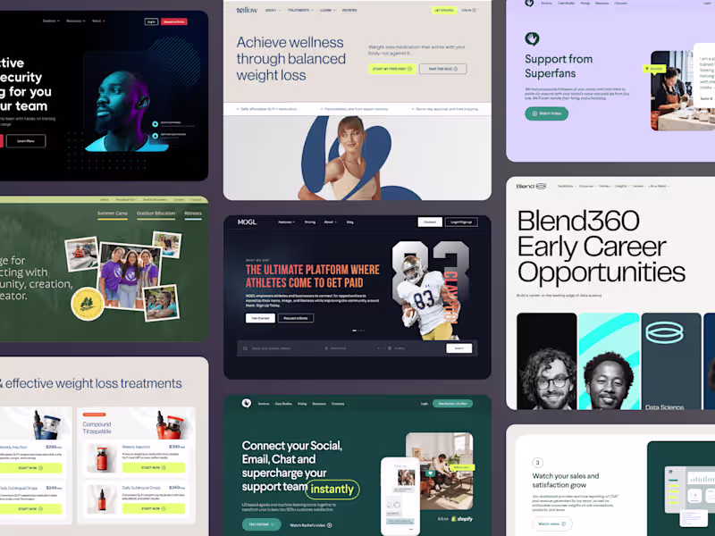 Cover image for Professional Landing Page Design in Figma | Unlimited revisions