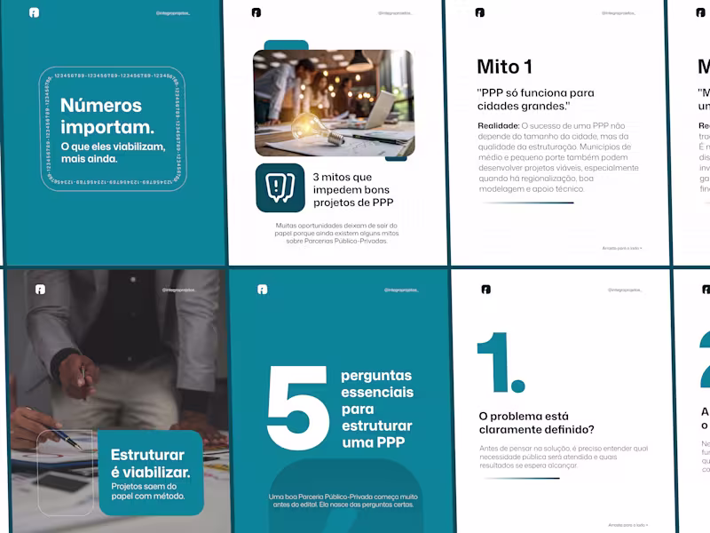 Cover image for Social Media + Brand System – Strategic Consulting Firm