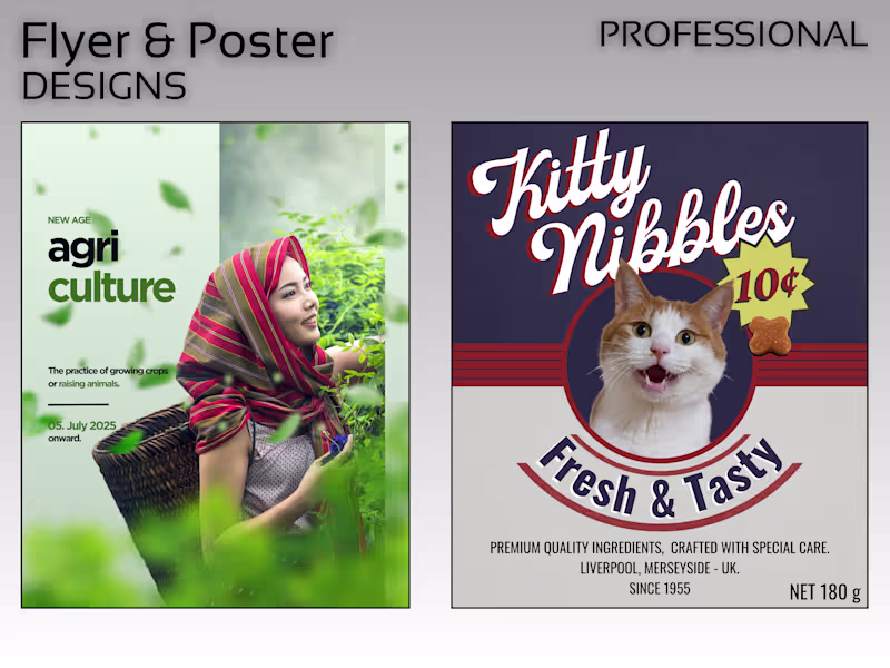 Cover image for Impactful Flyer & Poster Design | Visuals | Print Design