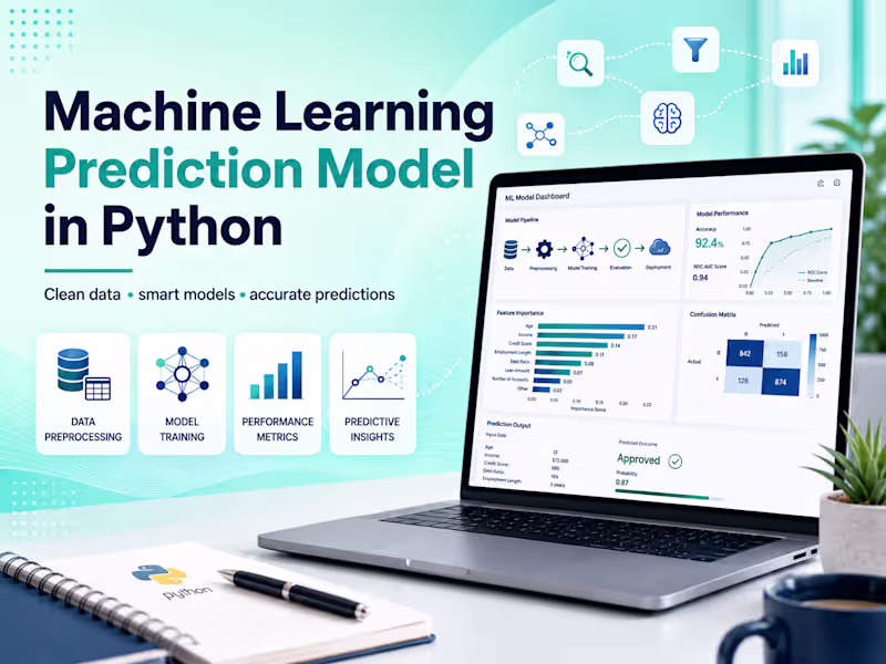 Cover image for Machine Learning Prediction Model in Python