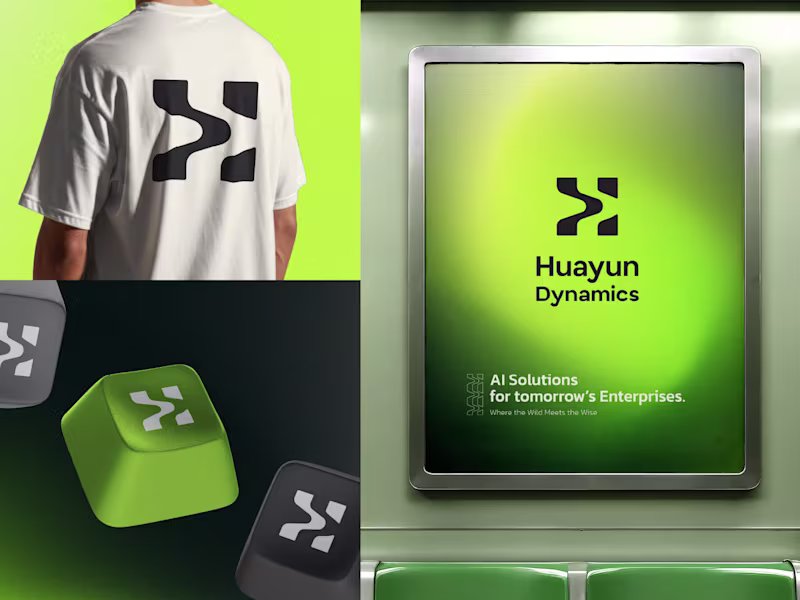 Cover image for Huayun Dynamics Visual Identity and Branding
