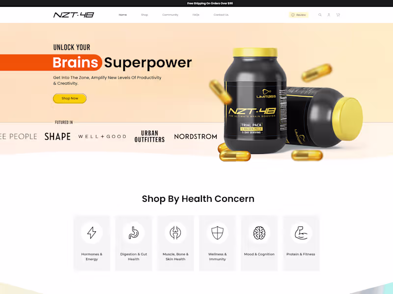 Cover image for Tailored Shopify Store Design