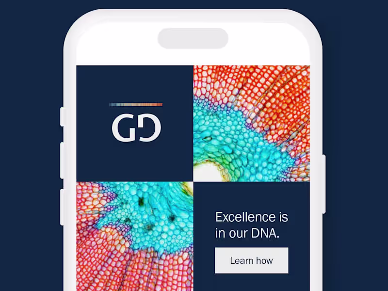 Cover image for Digital Design for an international B2B law firm