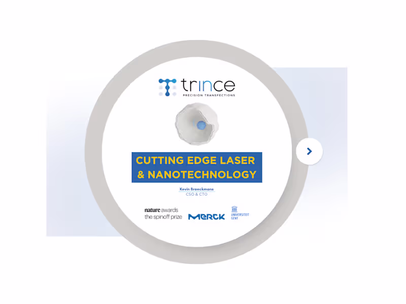 Cover image for Trince Pitch Deck