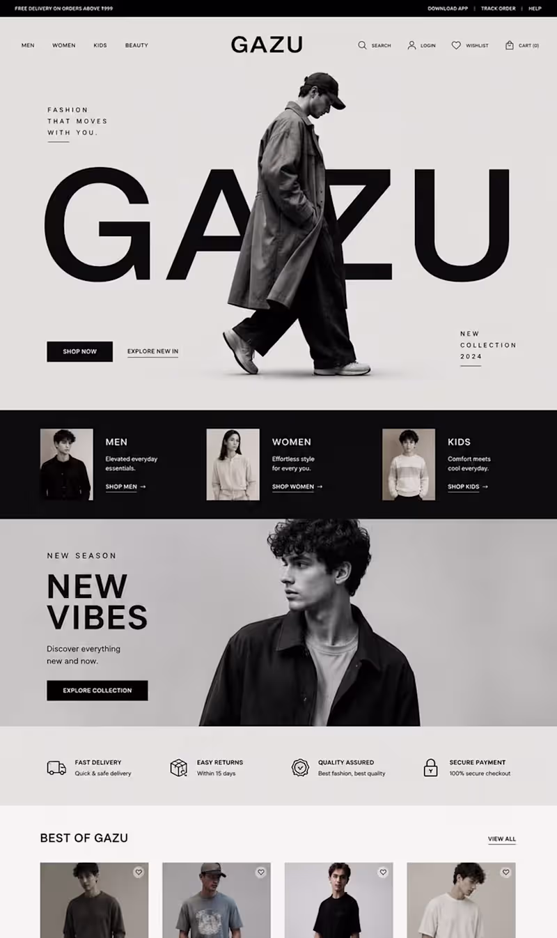 Cover image for Modern Website Design & Development