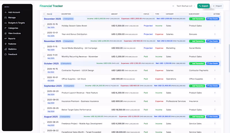 Cover image for Financial Tracker Desktop Application Development