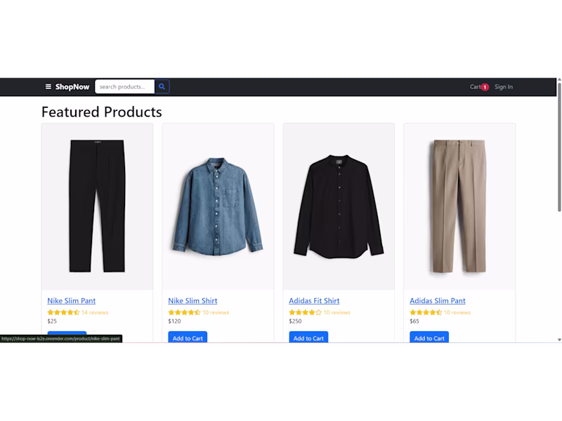 Cover image for Full-Stack E-Commerce Website | Tailored for Your Business