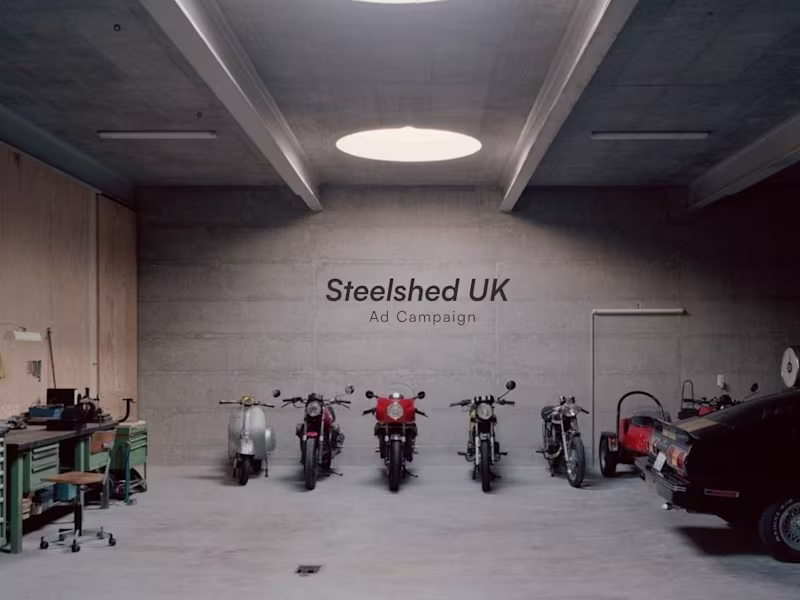 Cover image for SteelShed (UK) Ad Campaign 

