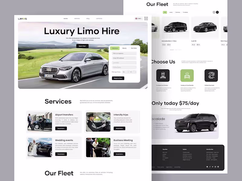 Cover image for website design and development