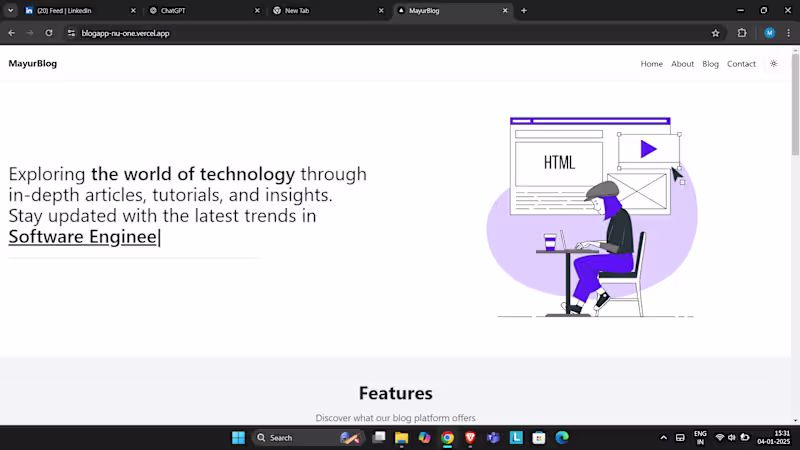 Cover image for Blog App