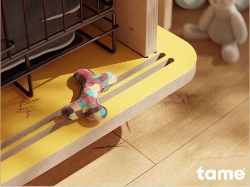 Cover image for Tame Dog Den™ | 3D Product Animation | Lifestyle Renders
