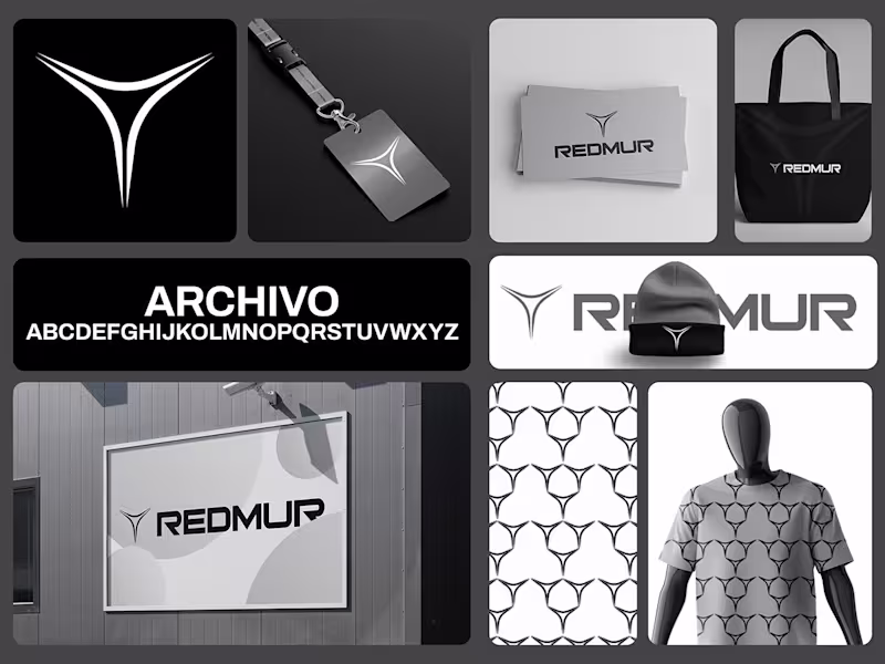 Cover image for Brand Identity Design - REDMUR Digital