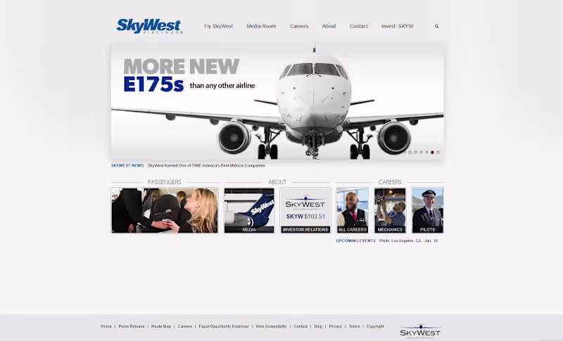 Cover image for Senior Software Engineer at SkyWest Airlines