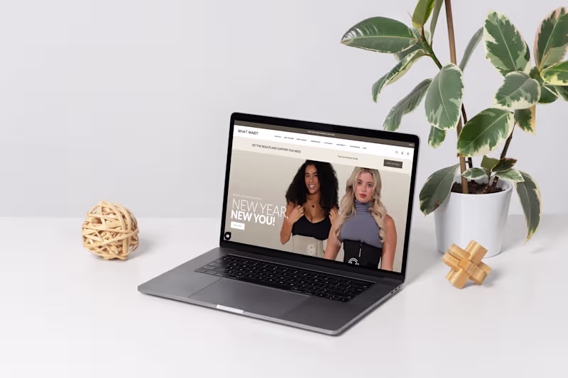 Cover image for Shopify Website and Email Marketing for What Waist