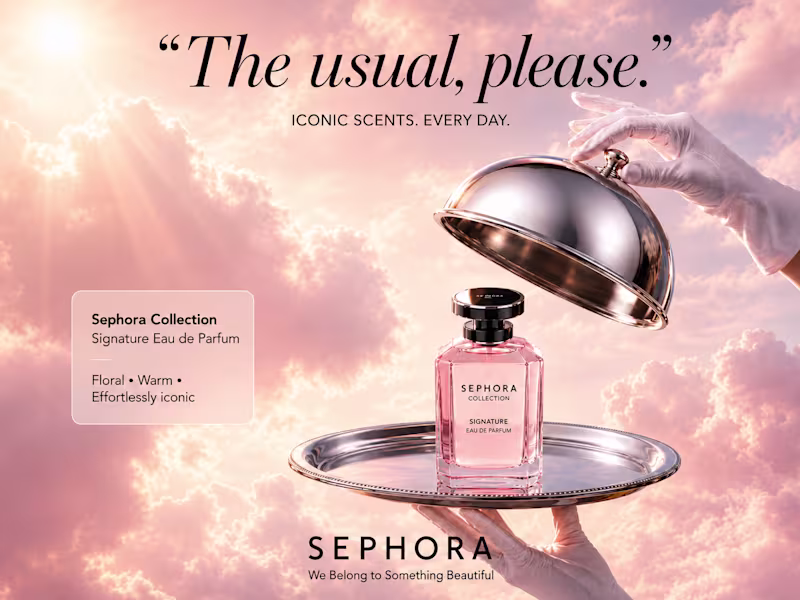 Cover image for Sephora Perfume Campaign Concept
A premium