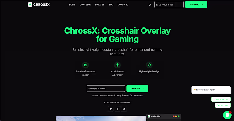 Cover image for ChrossX: Lightweight Crosshair Overlay Development