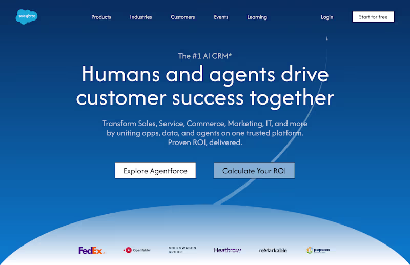 Cover image for A Salesforce landing page redesign
Some