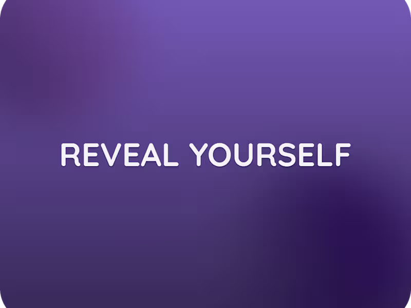 Cover image for Reveal Yourself - jorishillion.com