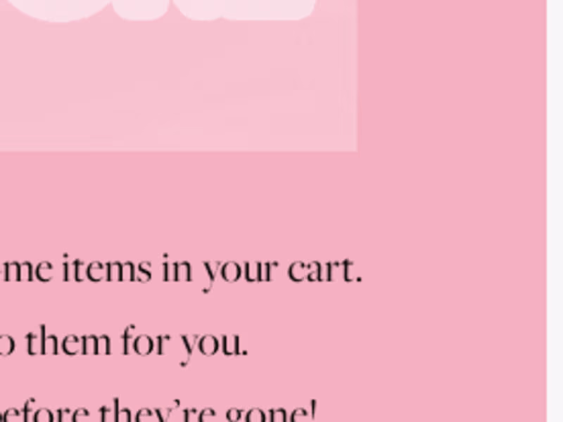 Cover image for Abandoned Cart Series