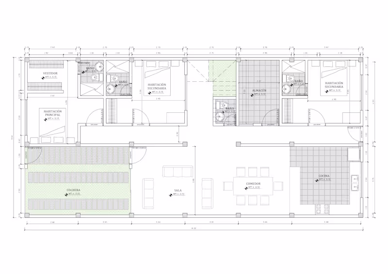 Cover image for Diseño arquitectónico de una vivienda