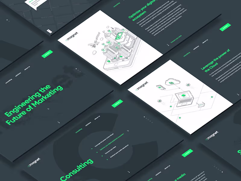 Cover image for Magnet Brand & Website