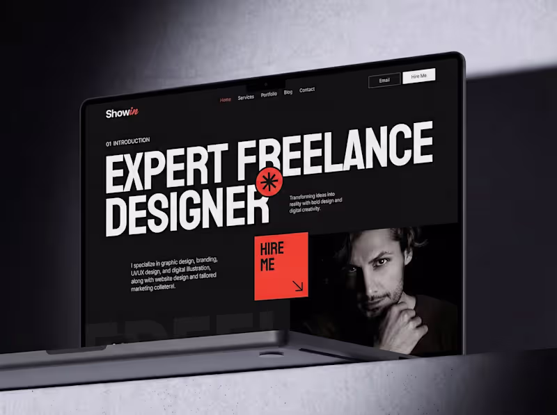 Cover image for Showin Portfolio Website Design