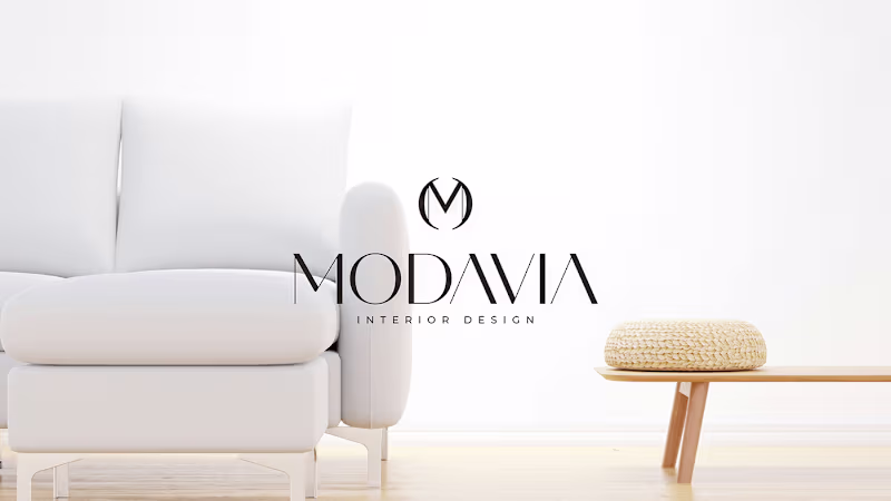 Cover image for MODAVIA | Logo & Brand Identity :: Behance