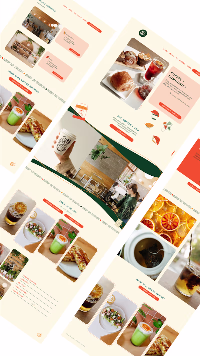 Cover image for Website Design with Branding and Online Ordering
