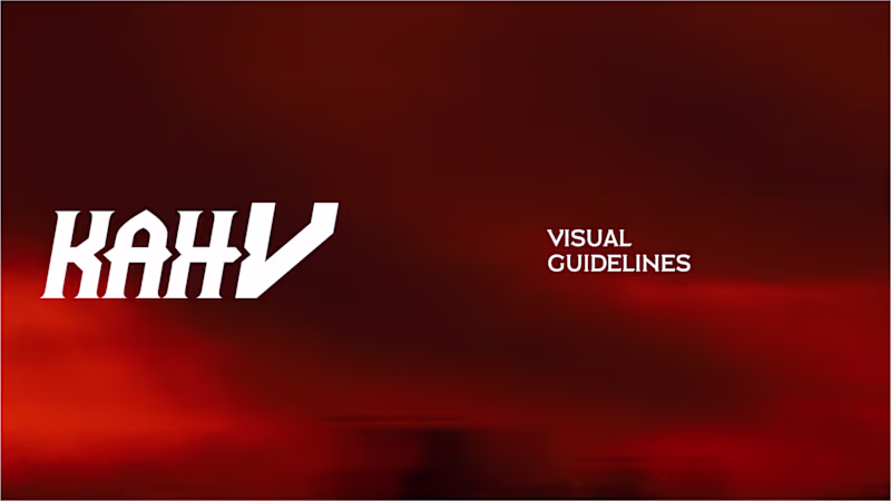 Cover image for KAH-V | VISUAL GUIDELINES
