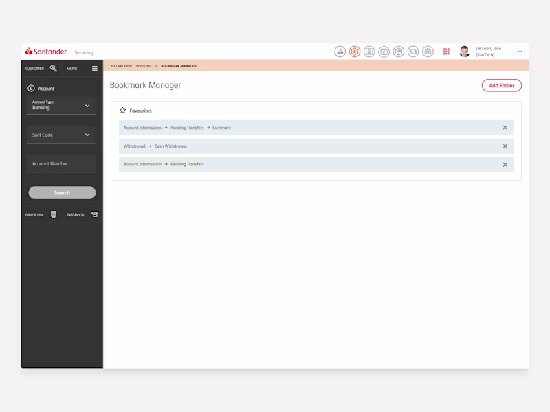 Cover image for Transforming Santander's Internal User Experiences