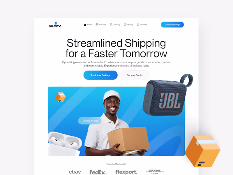 Cover image for On-Time Framer Website Development