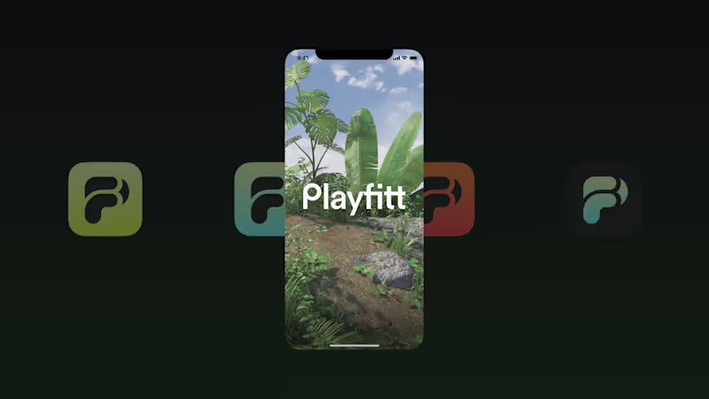 Cover image for PlayFitt, IOS Mobile App. Fitness & Health.