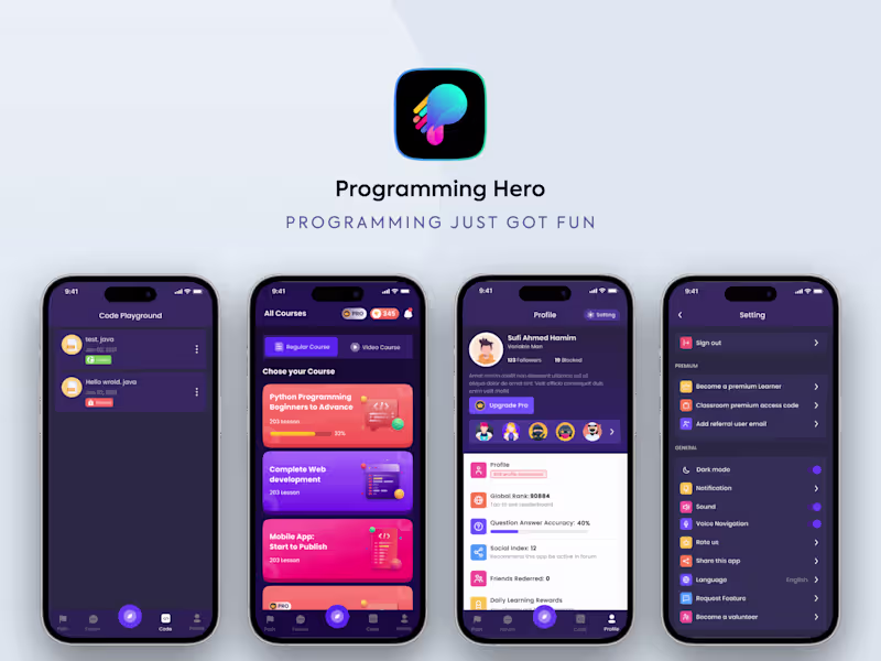 Cover image for  Expert Mobile App UI/UX Design Services
