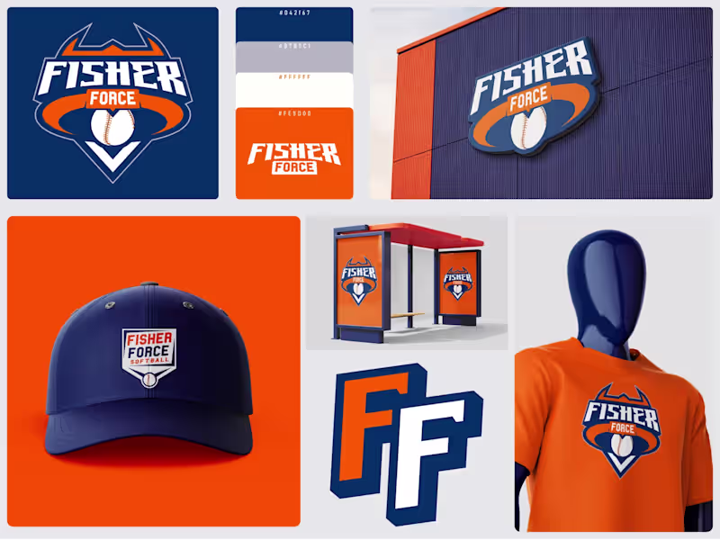 Cover image for design logo, full branding for sports team, business, company