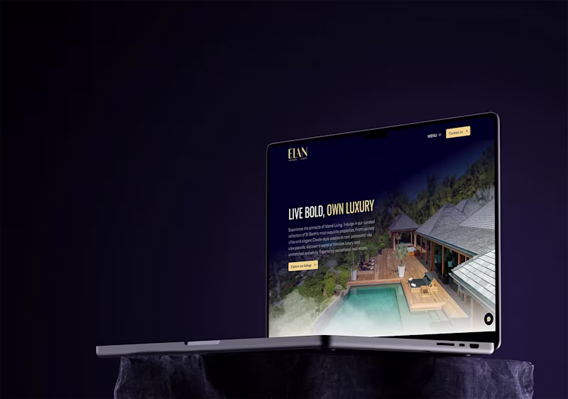Cover image for Elan Real Estate | Website Redesign
