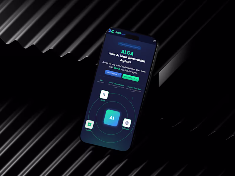 Cover image for MINDRA — AI-Powered Lead Generation Platform (ALGA)