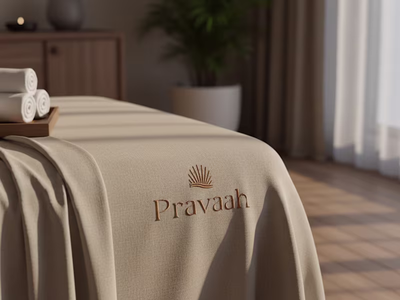 Cover image for Pravaah | Luxury Wellness Identity