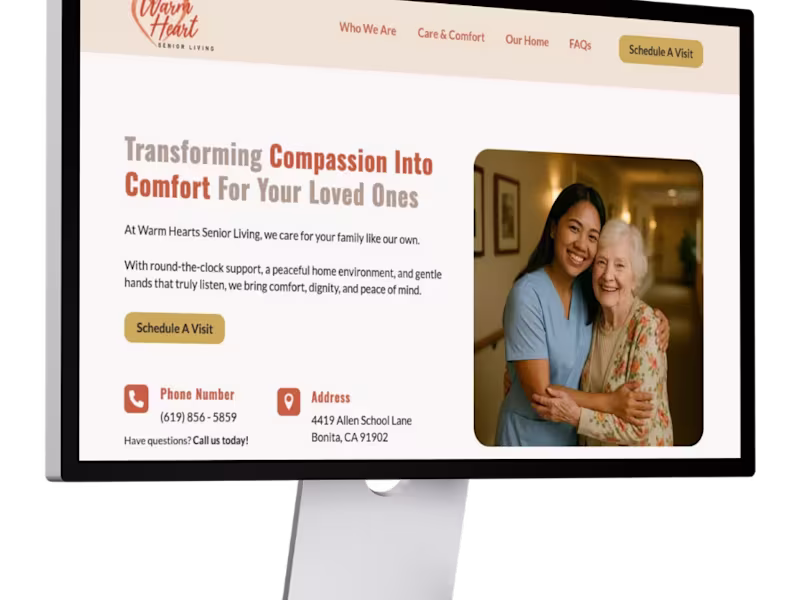 Cover image for Warm Heart Senior Living -