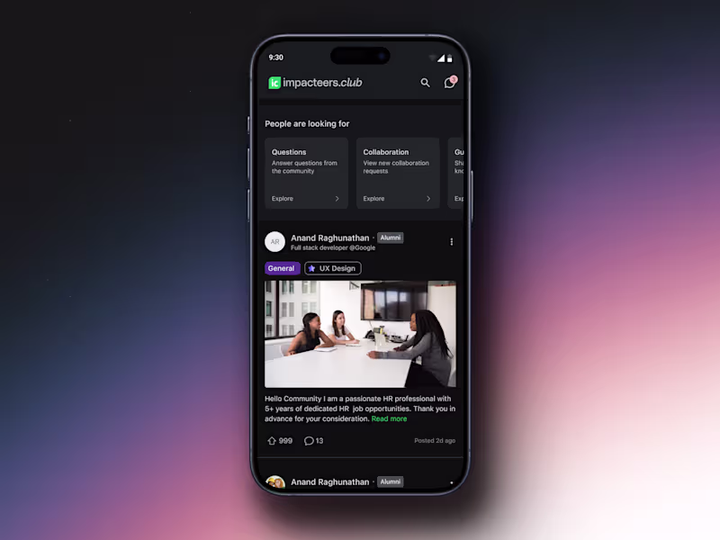 Cover image for Legacy App Re-Design, Career Platform Product Consulting