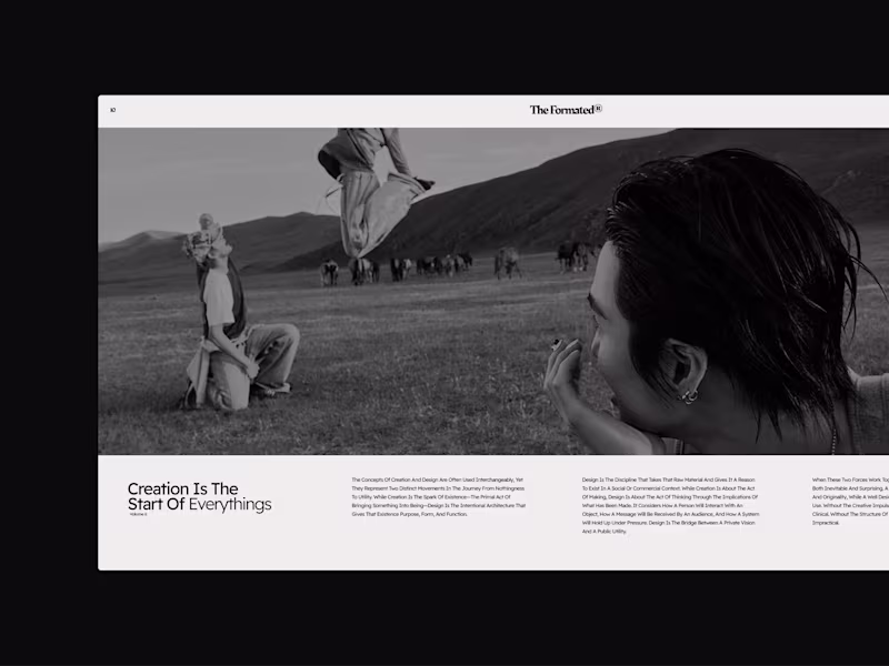 Cover image for The Formatted® Website Catalog Design