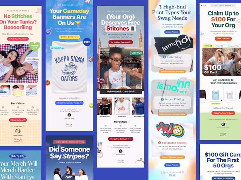 Cover image for Email Design for Fresh Prints