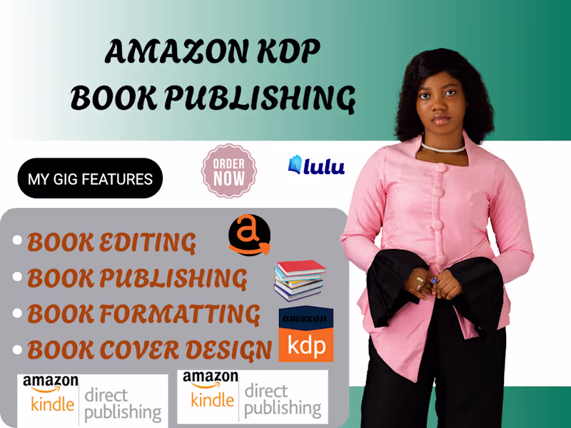 Cover image for Expert Amazon KDP Formatting & Publishing