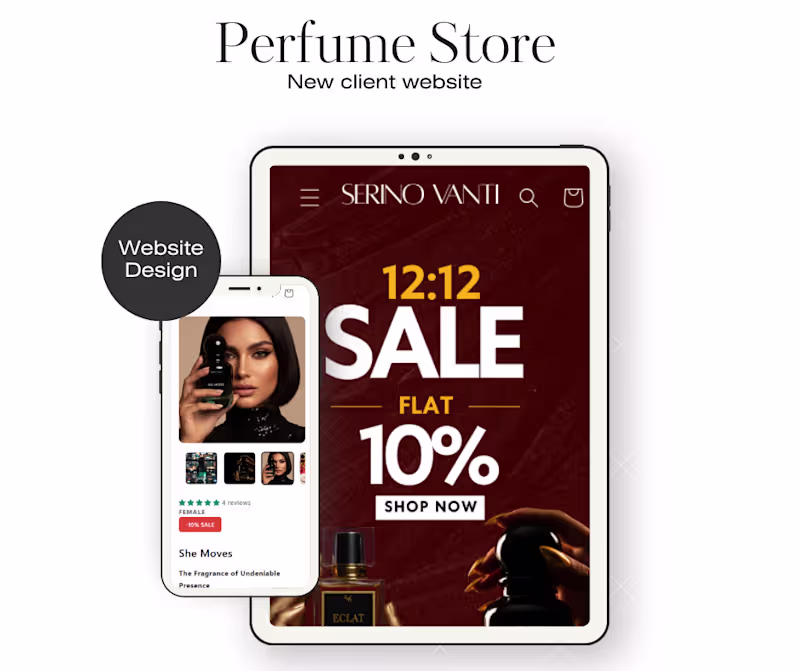 Cover image for A perfume store created from