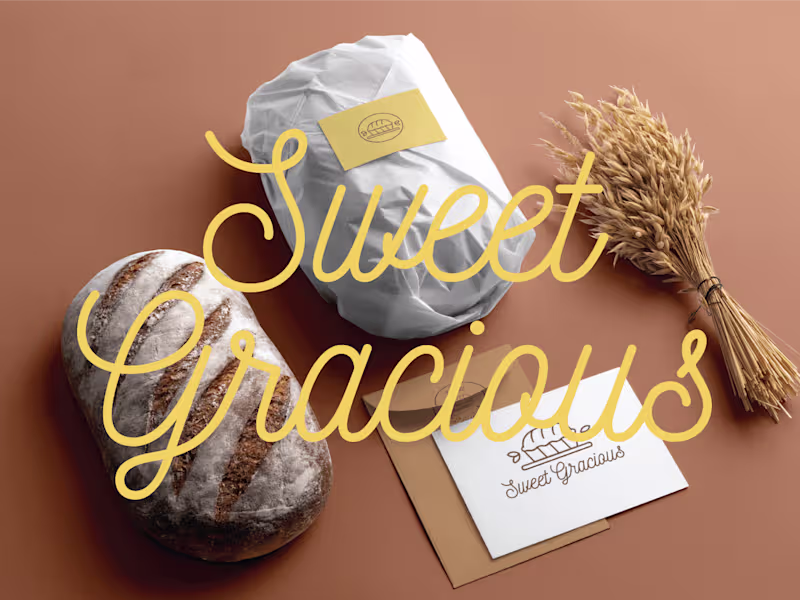 Cover image for Sweet Gracious Bakery | Cruz Design Studio