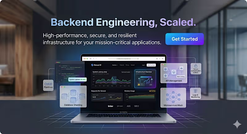 Cover image for Building the Backend Architecture for your platform