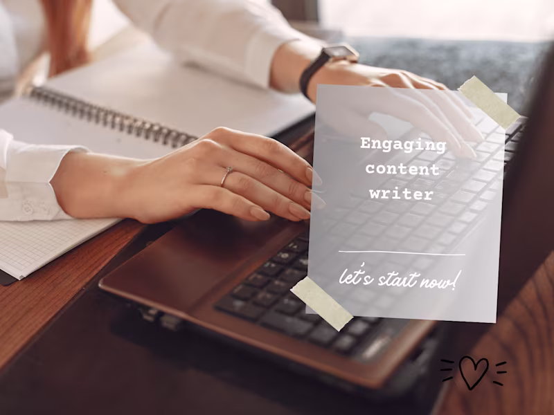 Cover image for Engaging content writer| Informative and SEO friendly writing 