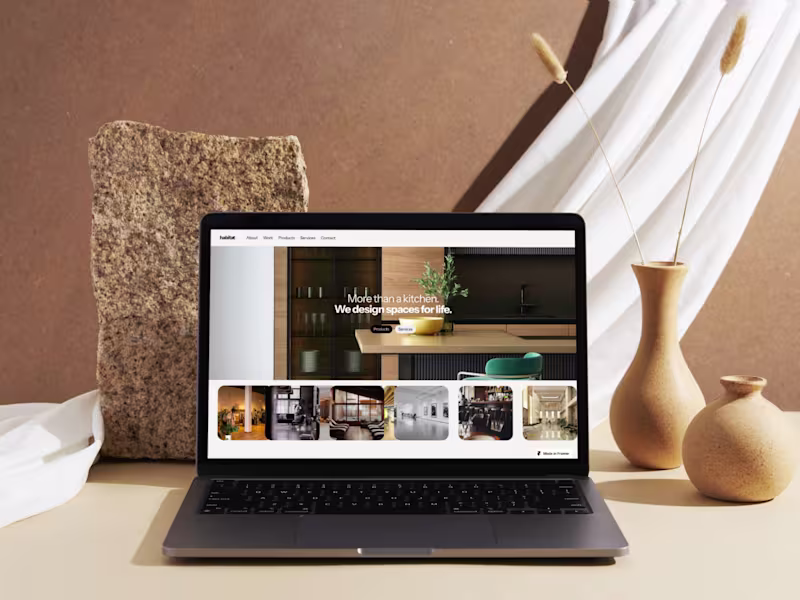Cover image for Framer Landing Page Design